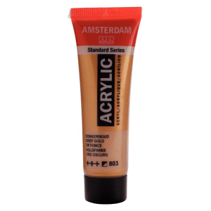 Amsterdam Akrylfärg 20ml - #803 Deep Gold
