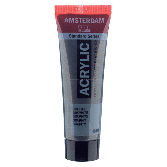 Amsterdam Akrylfärg 20ml - #840 Graphite