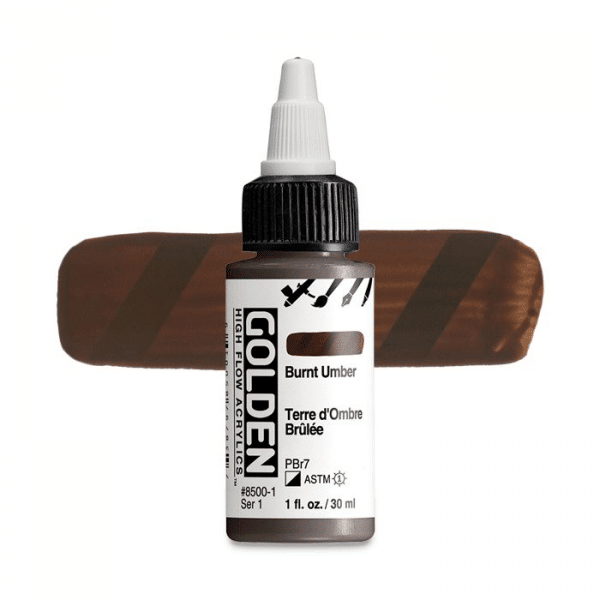 GOLDEN High Flow 30ml - Burnt Umber S1