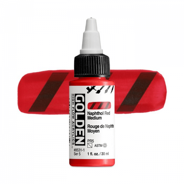 GOLDEN High Flow 30ml - Naphthol Red Medium S5