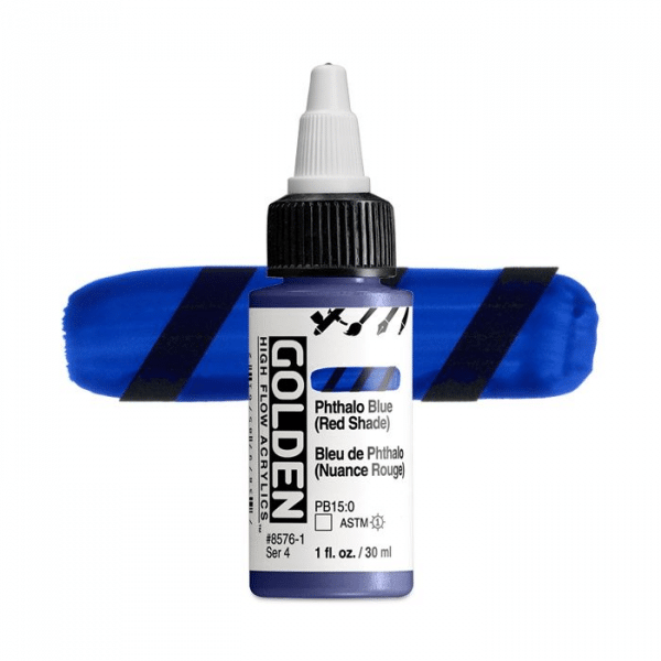 GOLDEN High Flow 30ml - Phthalo Blue (rs) S4