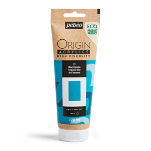 Pebeo Origin Acrylics 120ml - Turquoise Blue