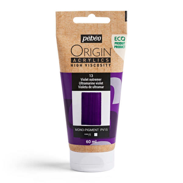 Pebeo Origin Acrylics 60ml - Ultramarine Violet