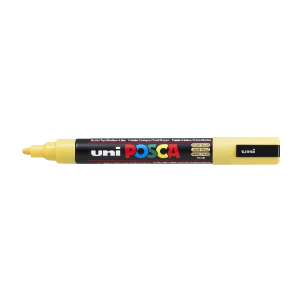 Posca PC5M - Straw Yellow