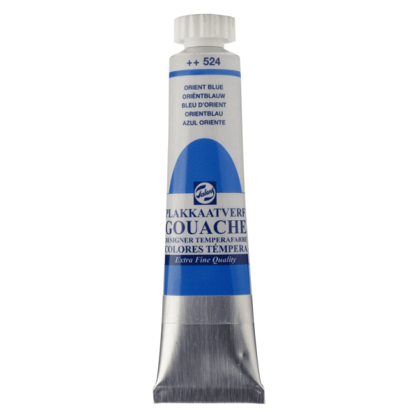 Talens Gouache Extra Fine Quality Tube Orient Blue 524