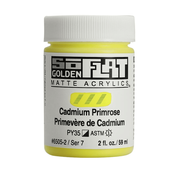 GOLDEN SoFlat Matte 59ml - Cadmium Primrose S7