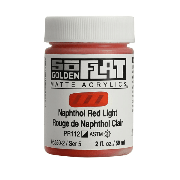 GOLDEN SoFlat Matte 59ml - Naphthol Red Light S5