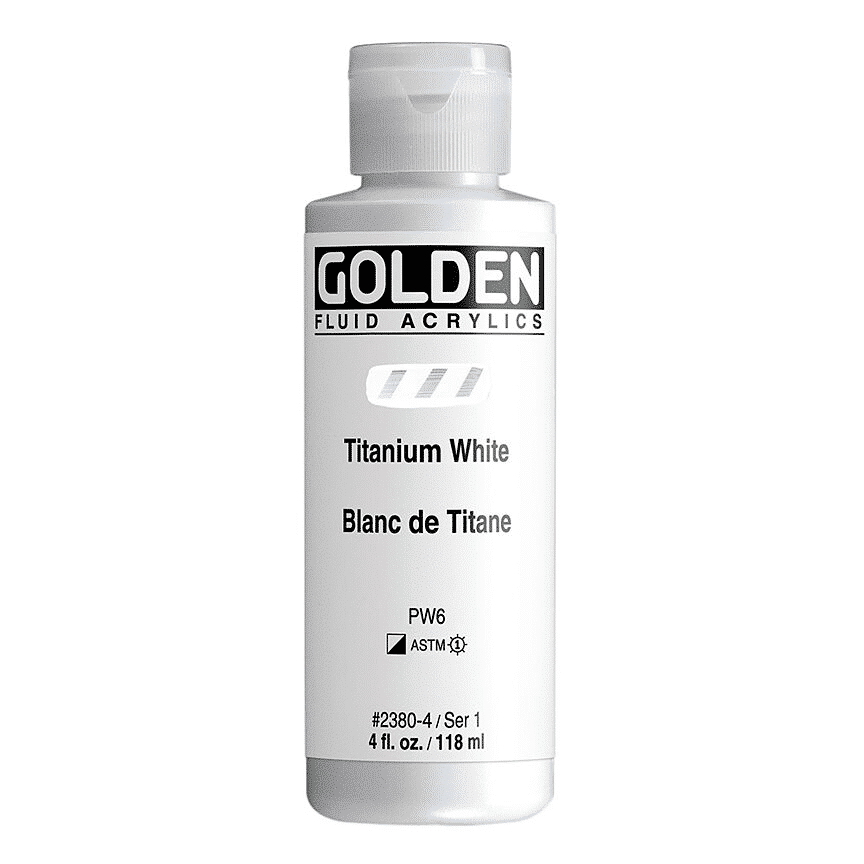 GOLDEN Fluid 118ml - Titanium White S1
