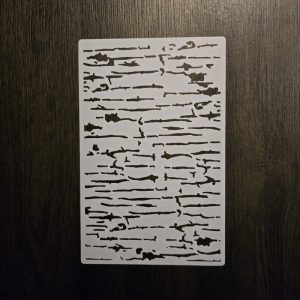 Schablon 30 - Mönstrad - 18x28cm