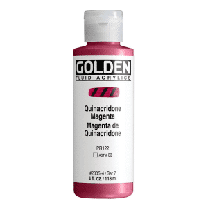 GOLDEN Fluid 118ml - Quinacridone Magenta S7