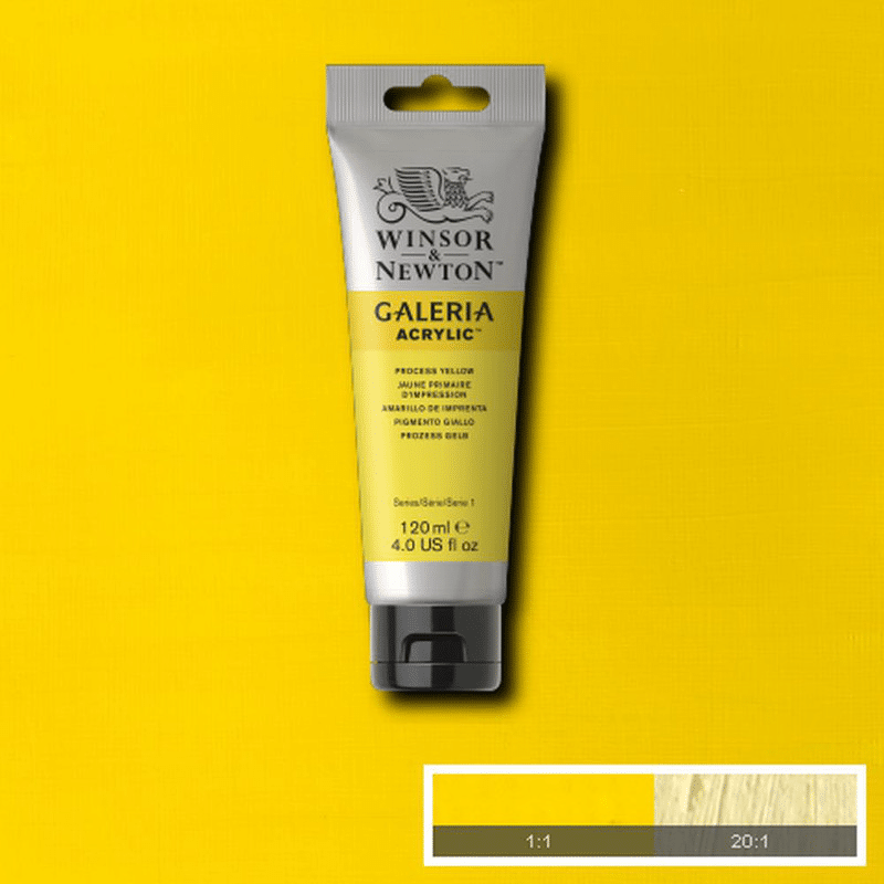 Galeria Akrylfärg 120ml - #537 Process Yellow