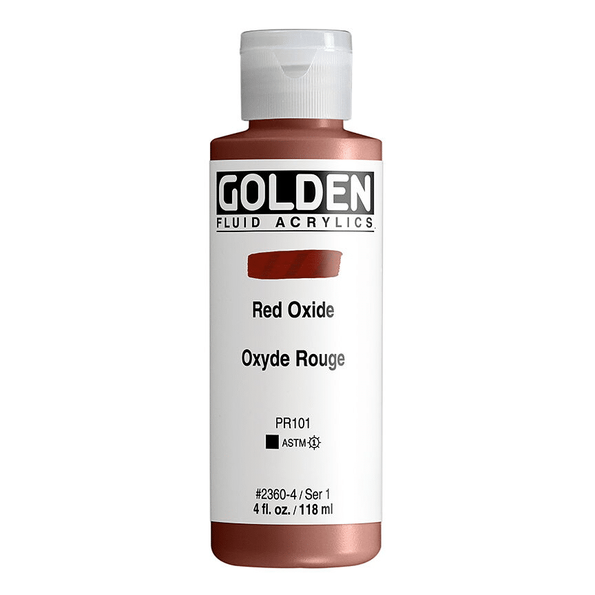 GOLDEN Fluid 118ml - Red Oxide S1