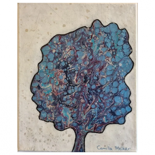 Camilla Melker - The blue tree