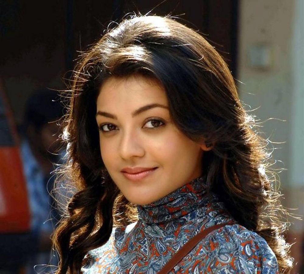 Kajal Aggarwal smiling