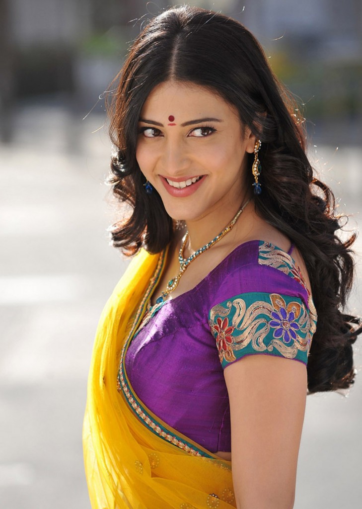 Shruti Haasan from a movie scene