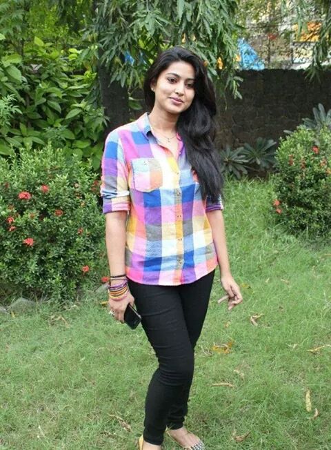 Sneha in simple top and jeans