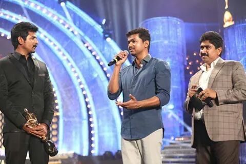 Vijay speech on the stage