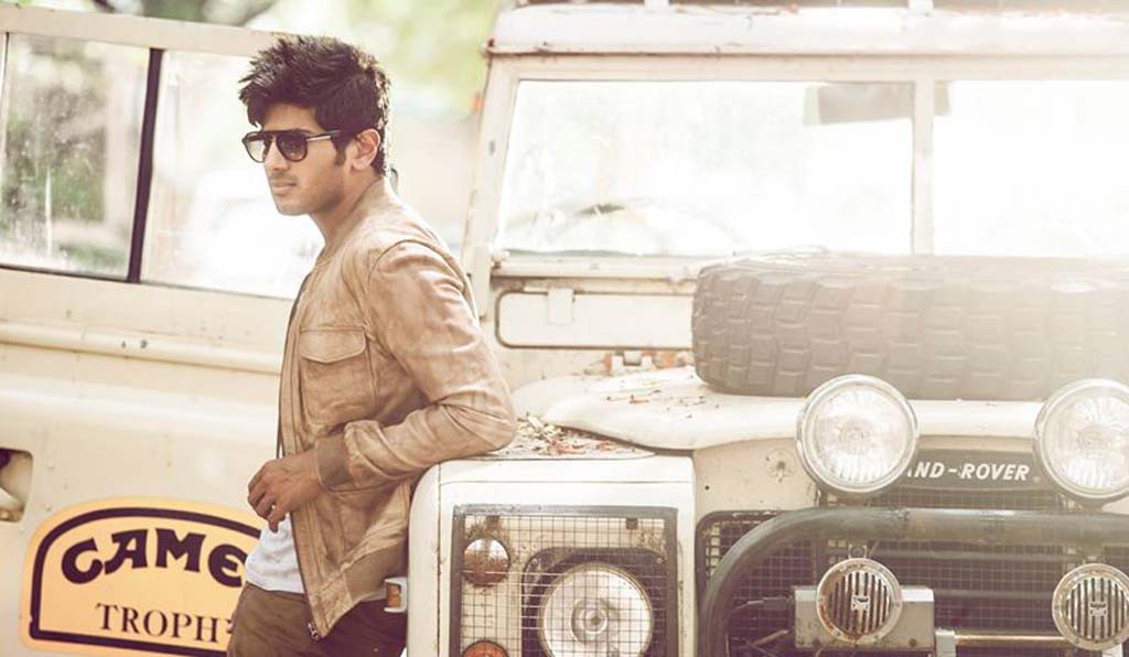 Dulquer Salmaan during a photoshoot