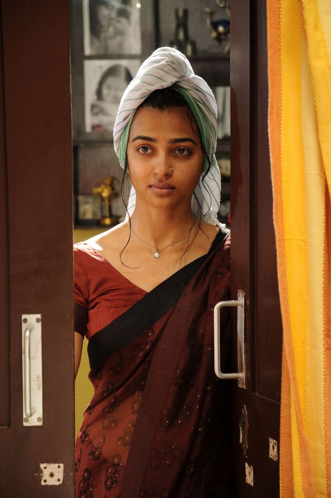 Radhika Apte in village dress