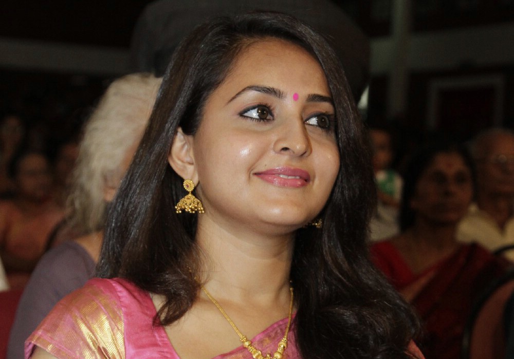 bhama in saree real life photo