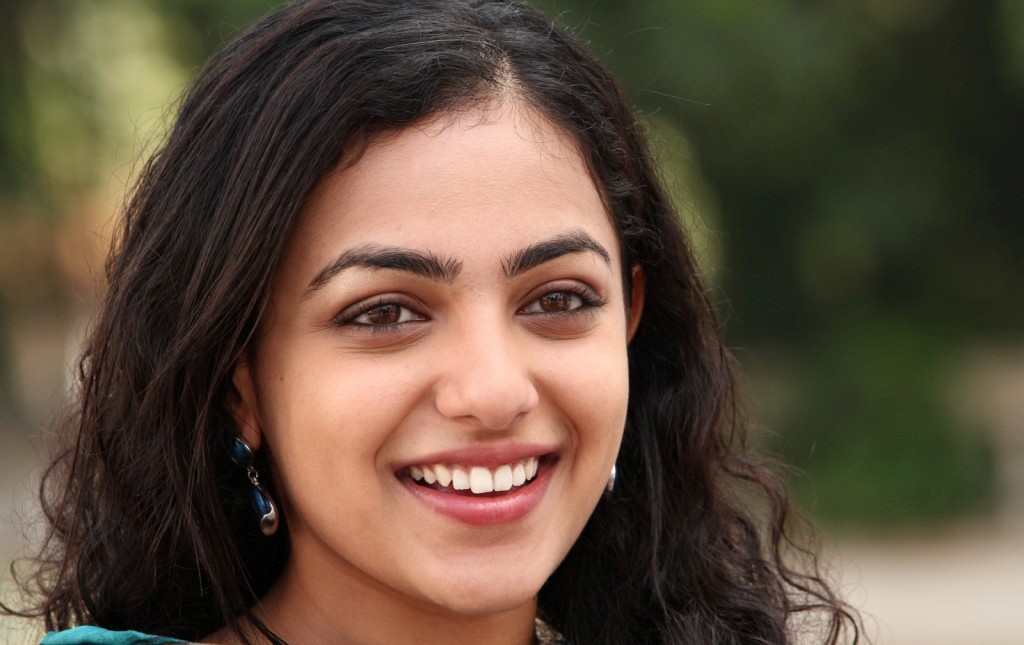 Nithya Menon smiling photo