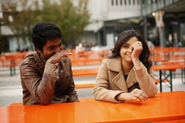 Sri Divya with GV prakash