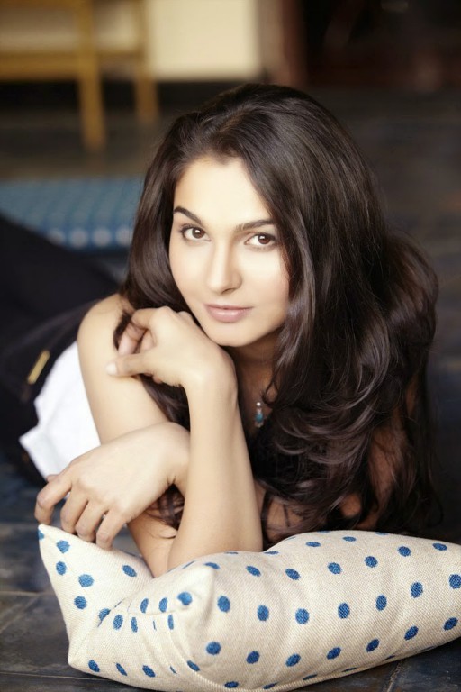 Andrea Jeremiah Photo shoot smiling