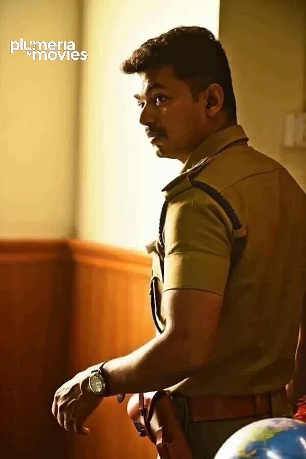 Vijay in Theri Police Getup