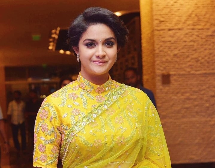 Keerthy Suresh in Yellow Saree