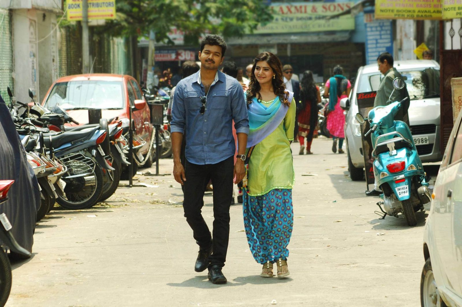 Samantha Prabhu and Vijay