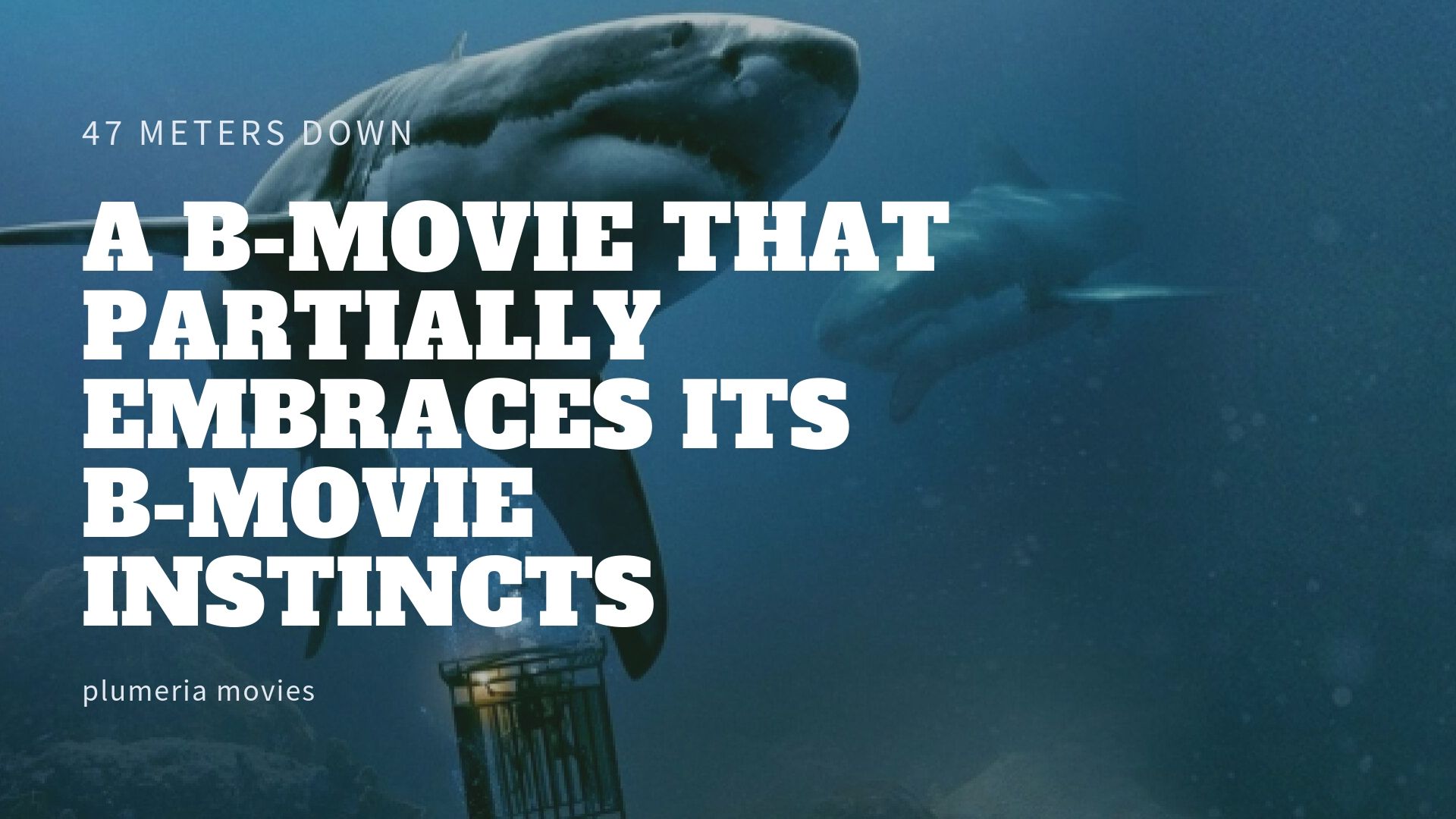 Hollywood Movie Reviews 47 Meters Down