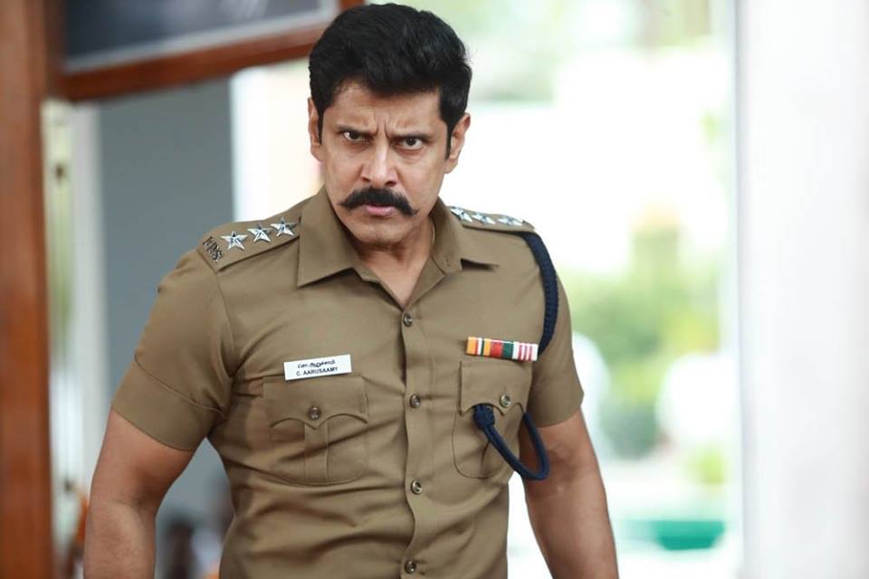 Vikram in Police Uniform