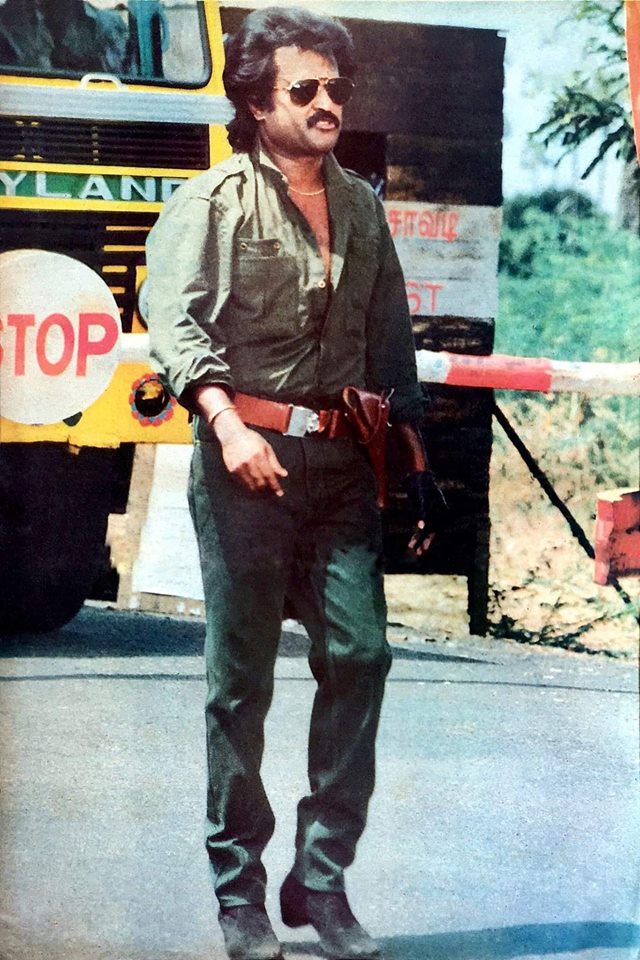 Rajinikanth in Police Uniform