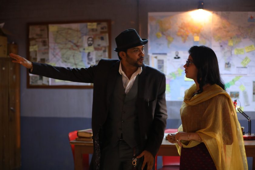 Naveen Polishetty and Shruti Sharma in Agent Sai Srinivasa Athreya