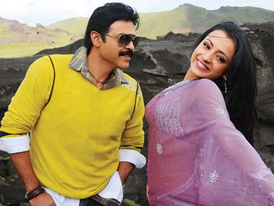 Trisha with Venkatesh