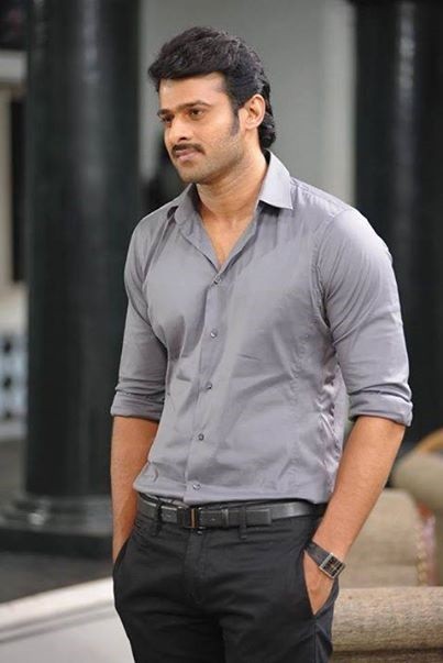 Prabhas stylish pose Tollywood actor