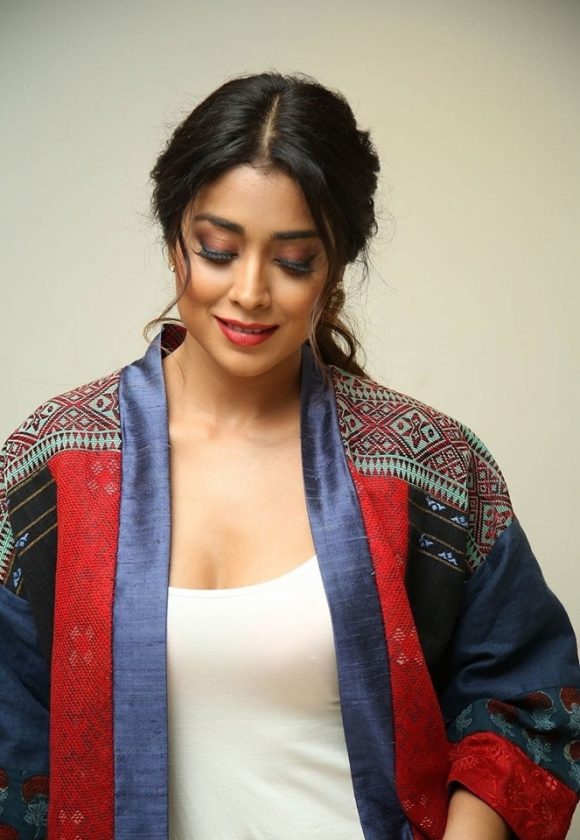 Shriya Saran in tight top