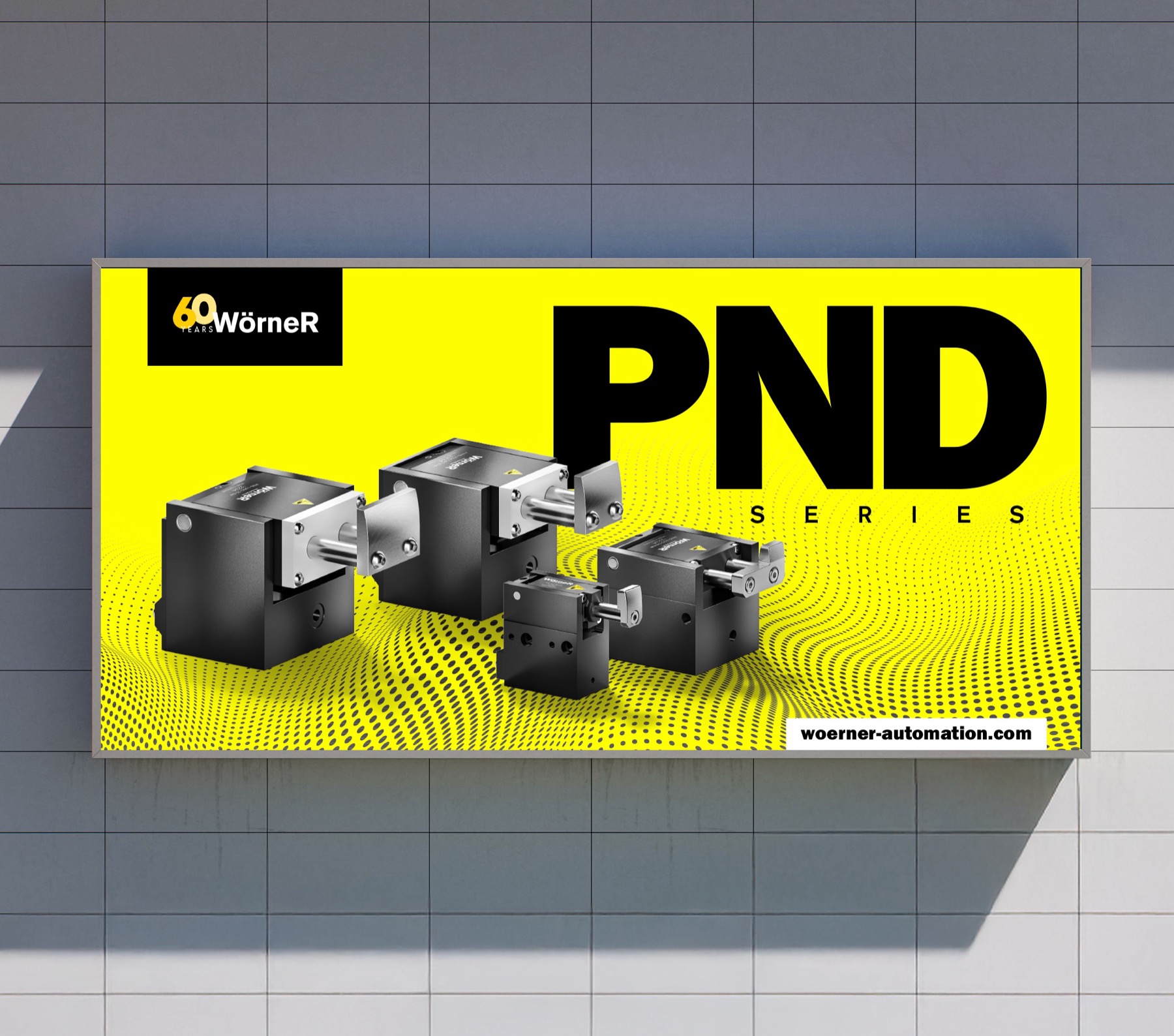 Woerner PND Series billboard advertisement