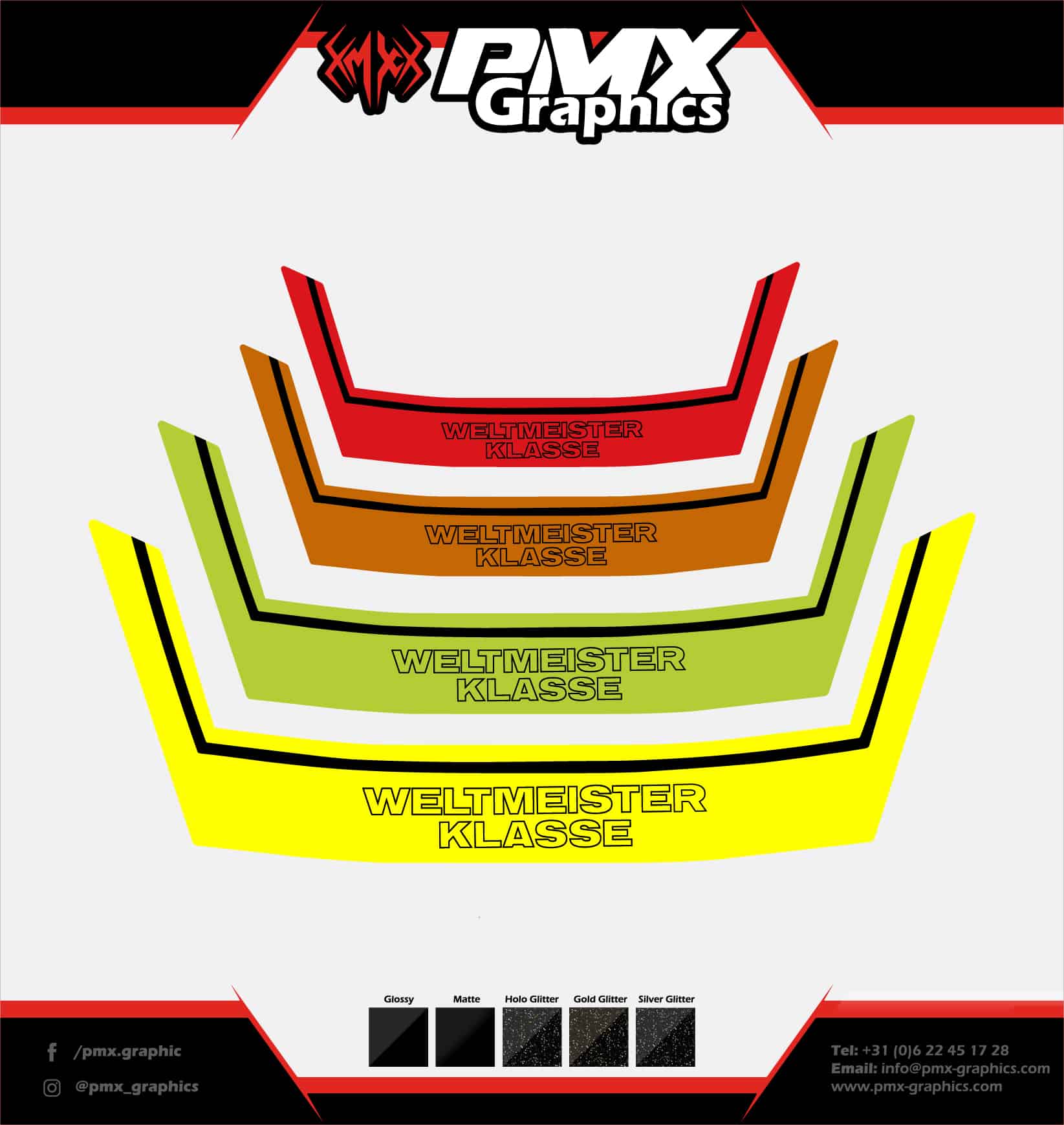Weltmeister Decal Set (Without Tank Decals)