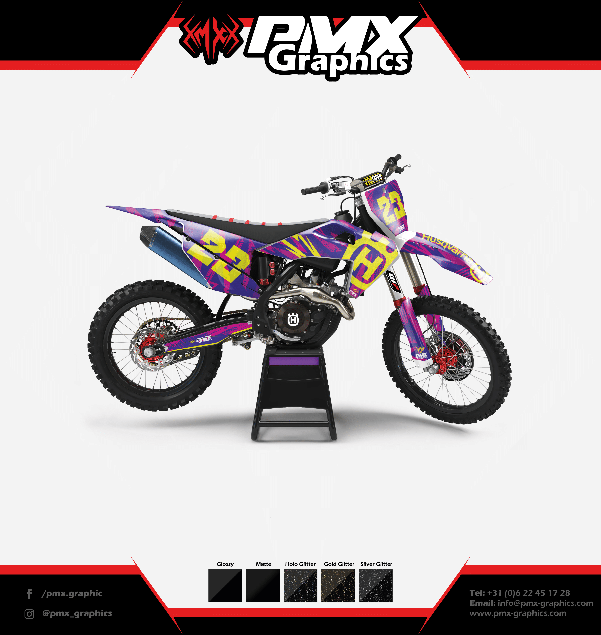 Husqvarna graphic kit - Grip Mode