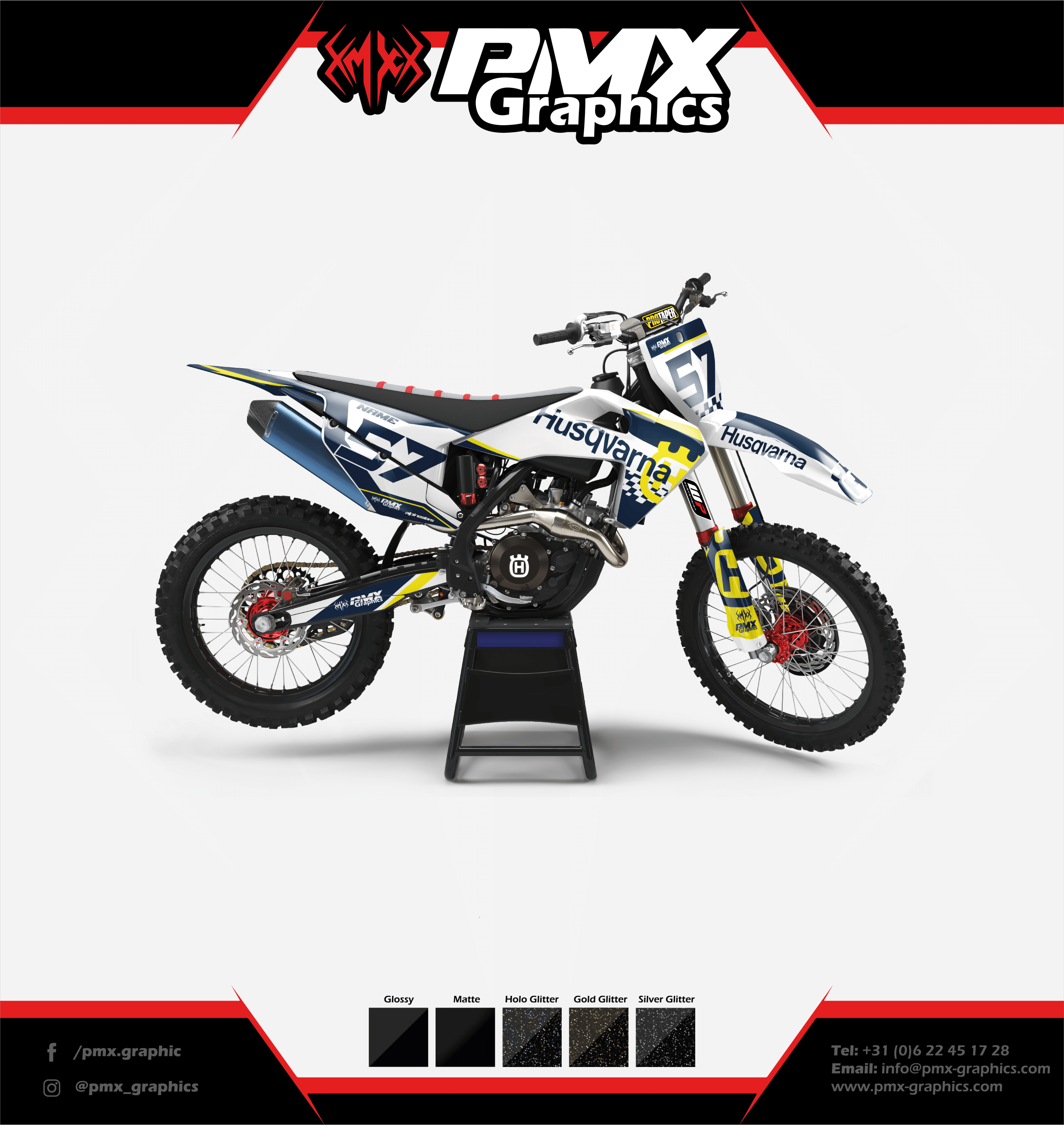 Husqvarna graphic kit - Frostline
