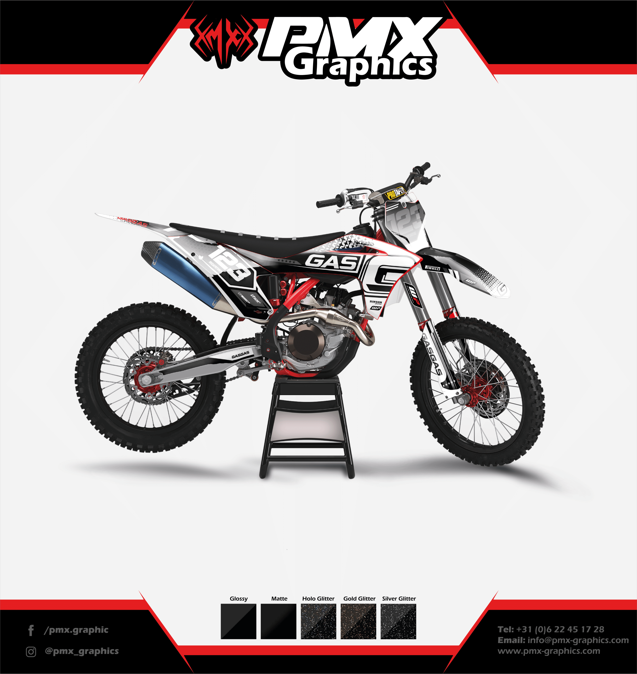 GasGas graphic kit - Blaze