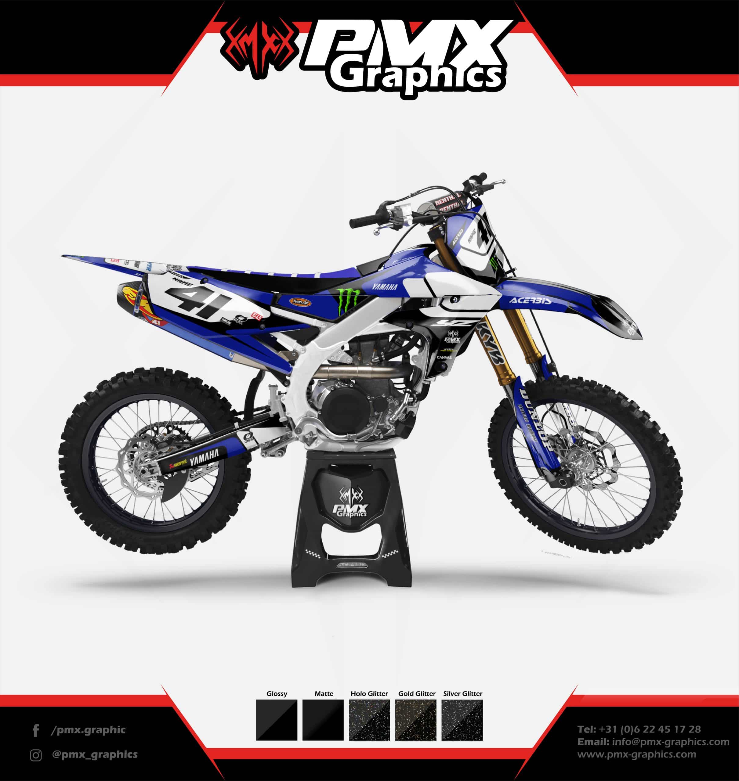 Yamaha graphic kit - Bluecore Factory