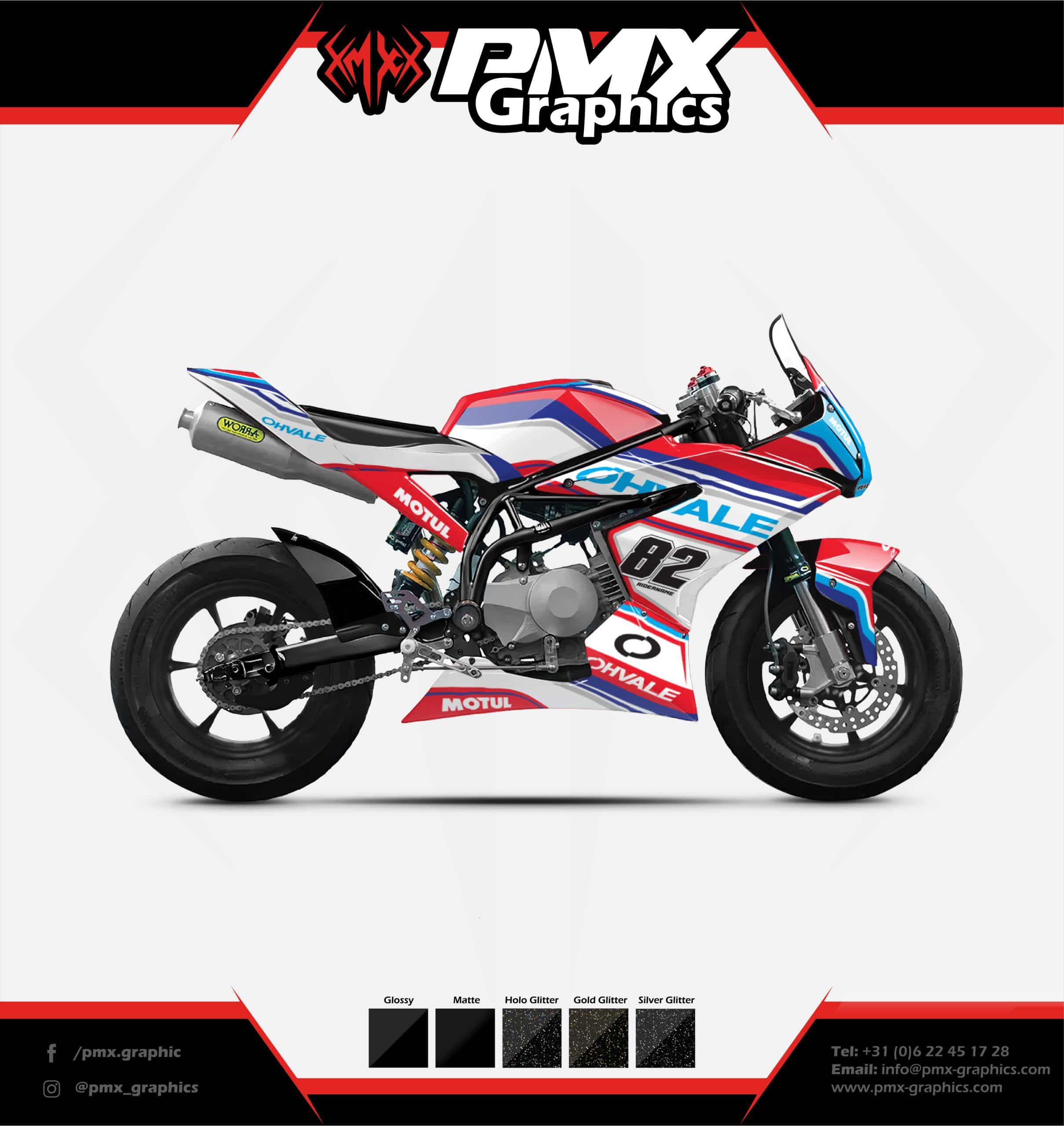 PhantomLine - MiniGP Graphic kit