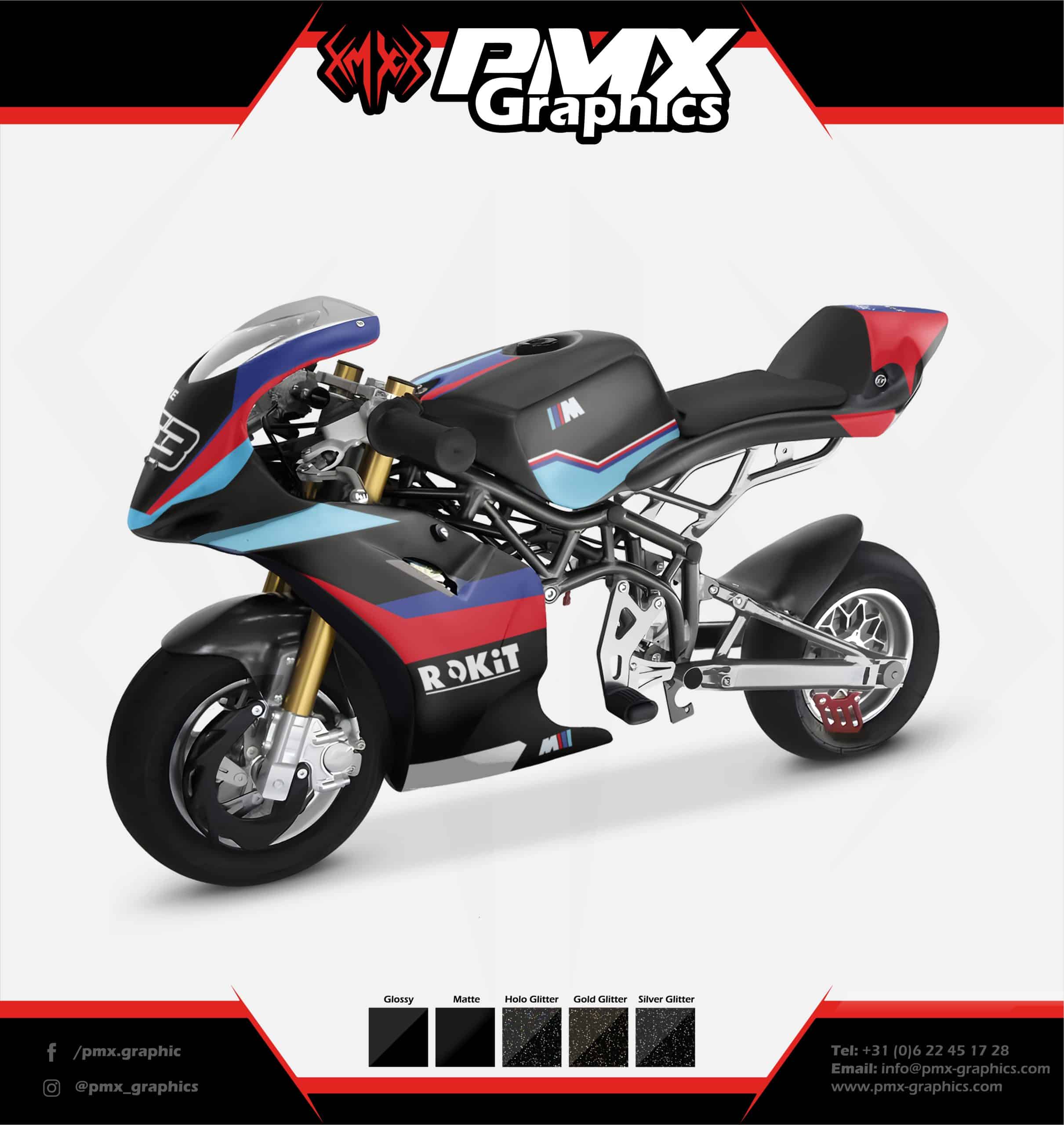 Minimoto Graphic Kit - BiteForce