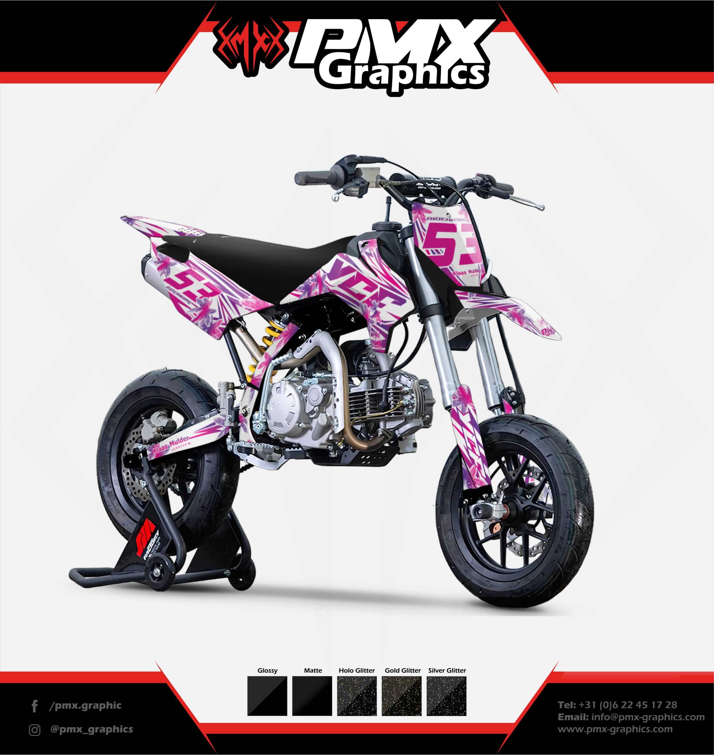 Pitbike Graphic Kit - ClutchStrike