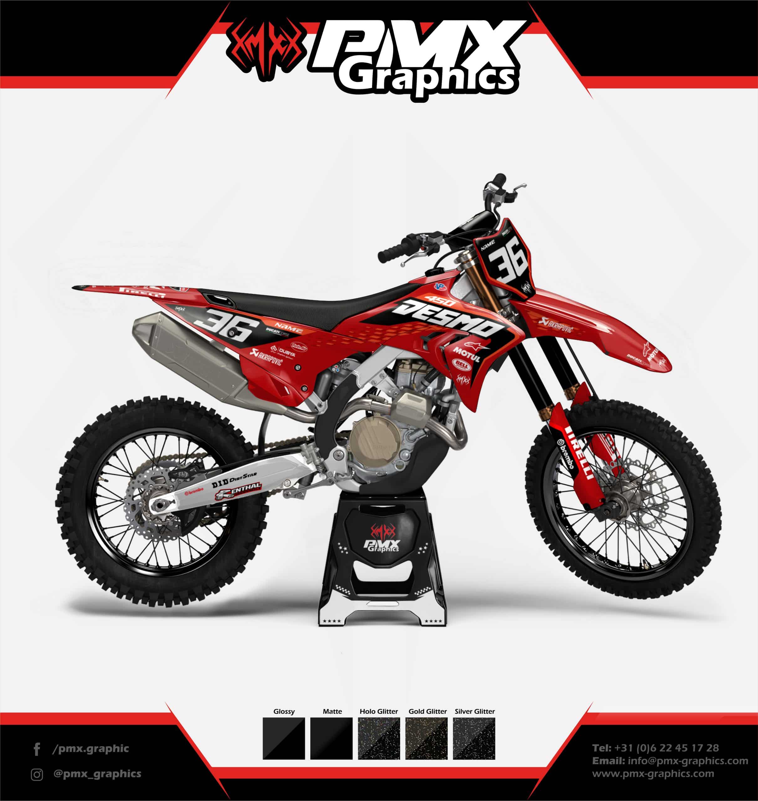 Ducati Graphic kit - Desmo Strike