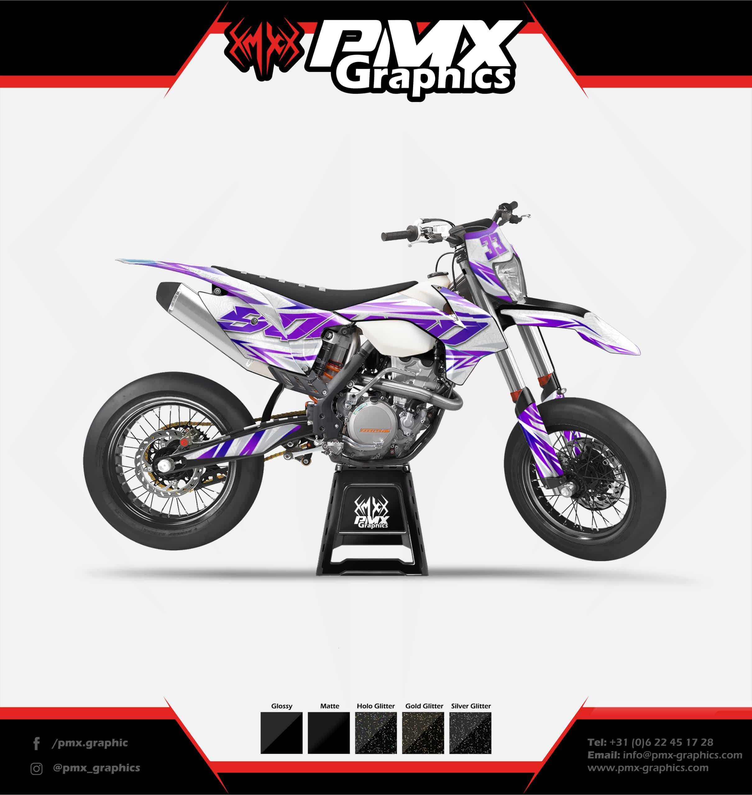 Enduro graphic kit - Dust Raider