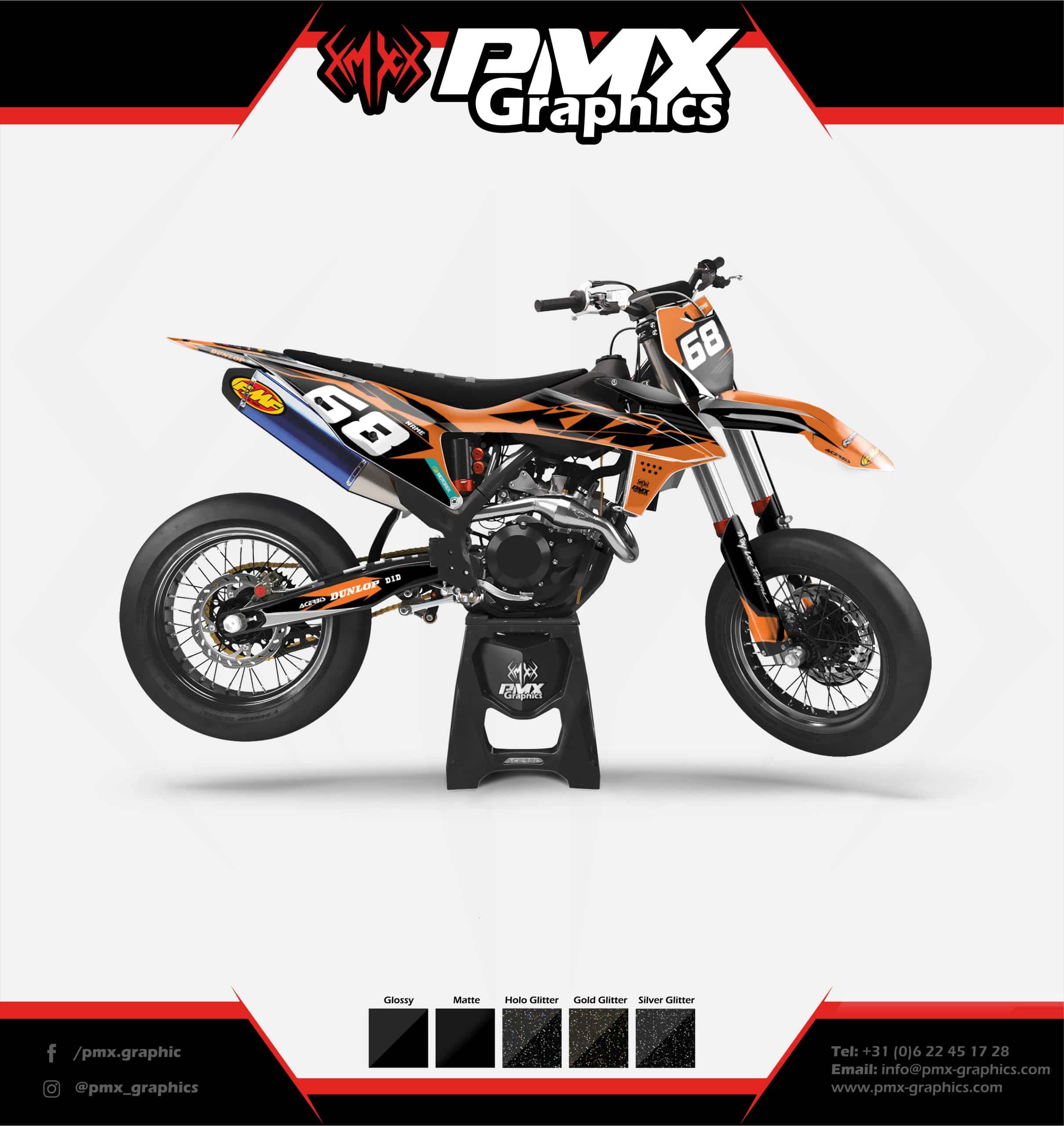 KTM graphic kit - Factory Heatwave
