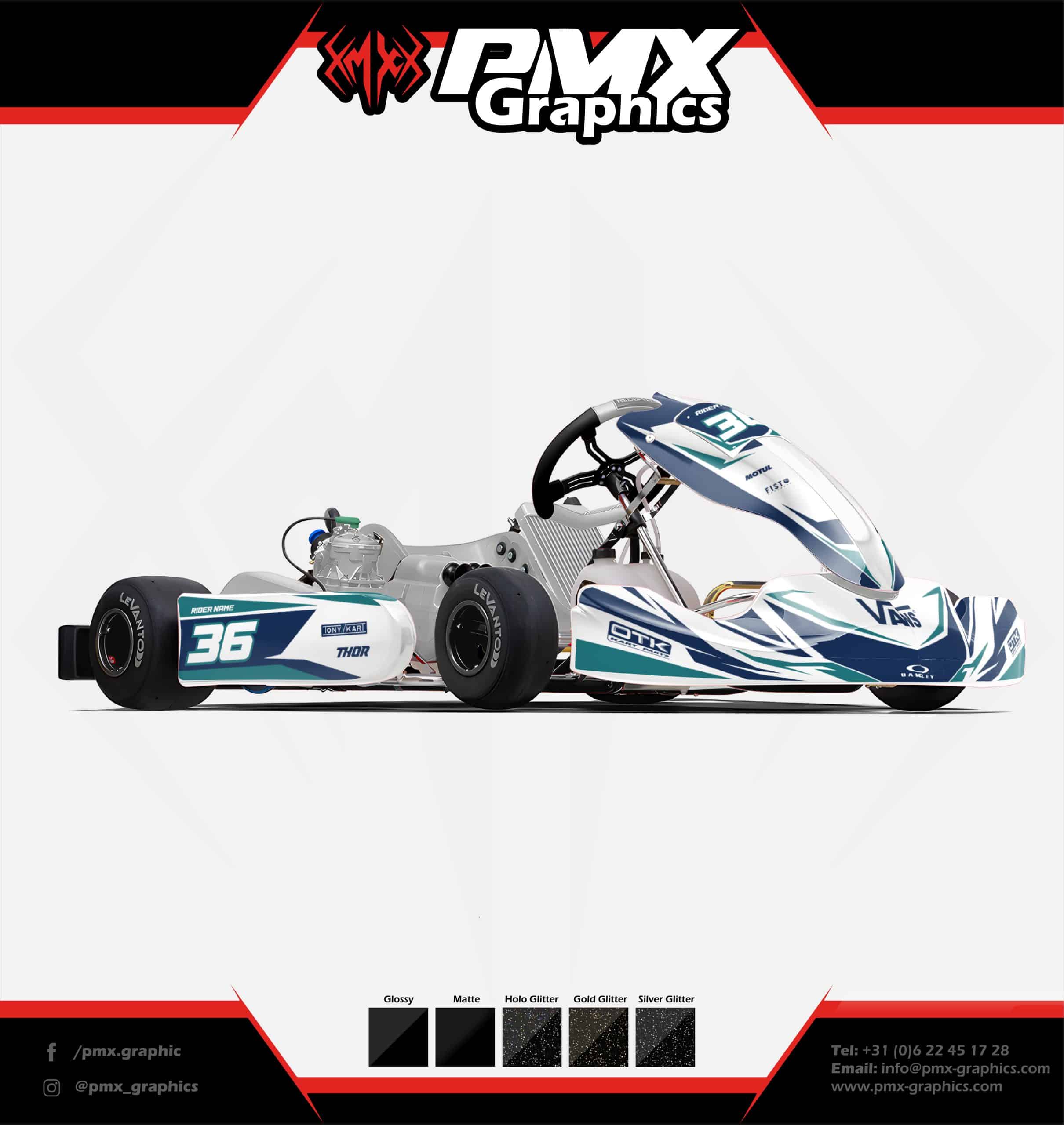 Kart Graphic kit - GridMaster